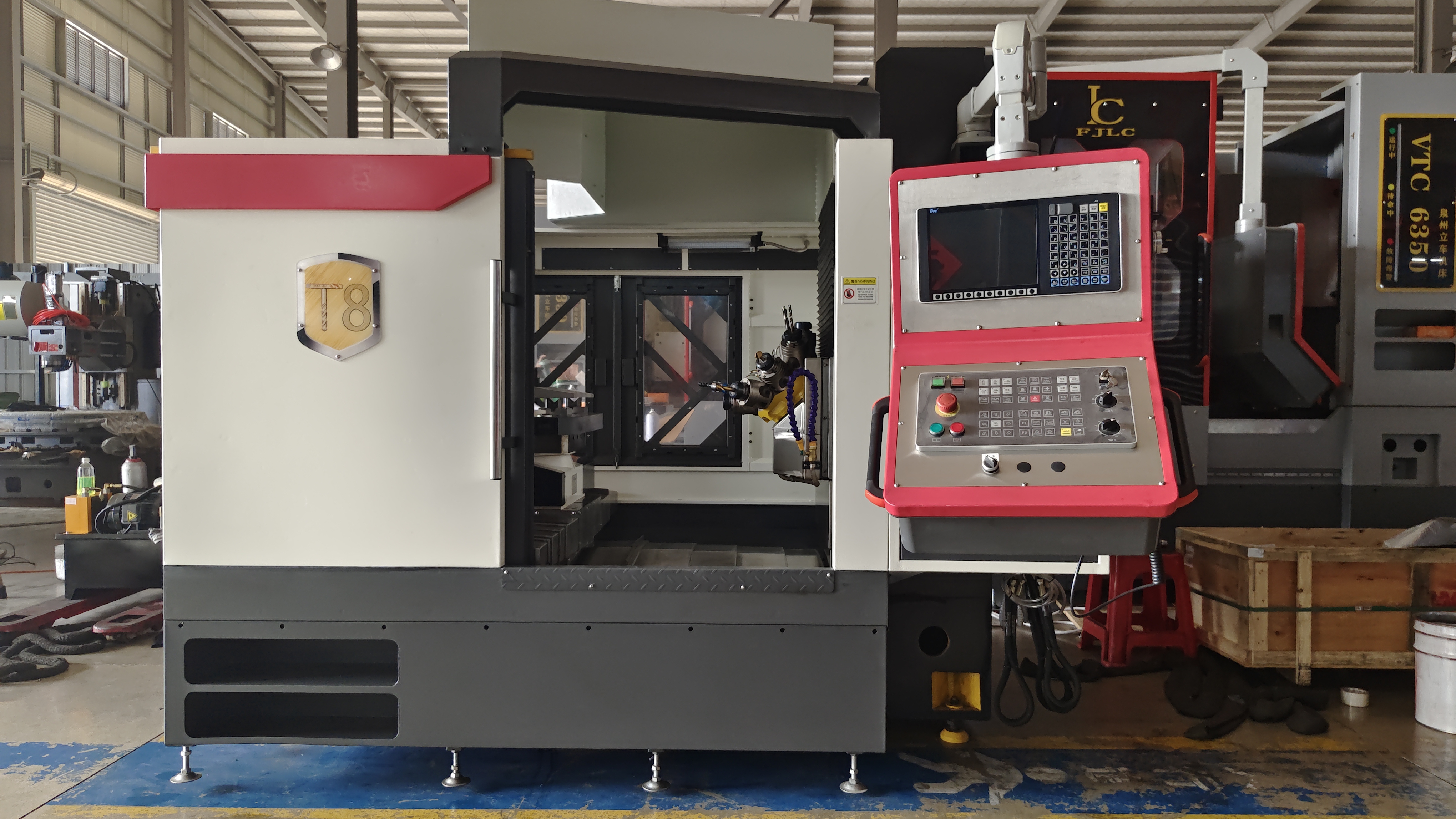 感谢霸州市xx机械有限公司惠购卧式CNC  HMC500-T8